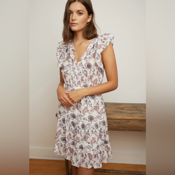 MELISSA NEPTON ROBE LIZY IMPRIM FLORA DRESS